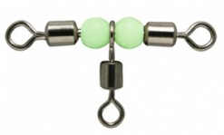 CROSSLINE ROLLING WITH PEARL NICKEL BEADS